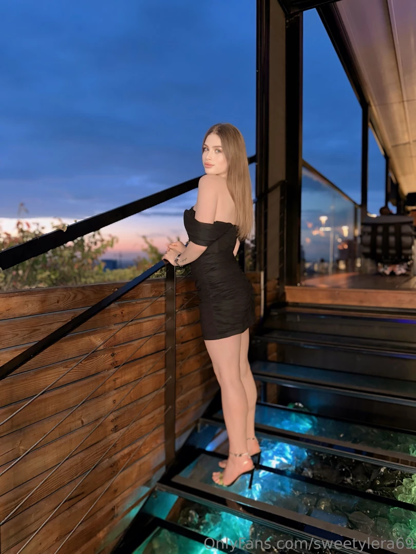 Beauty and beautiful sunset in the background 