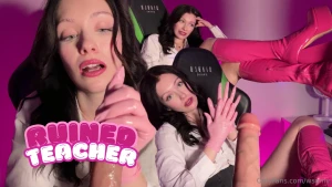 Detention handjob and gloves you have to do detention after class part 1