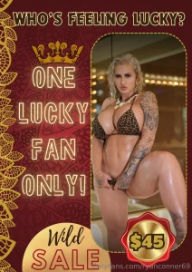 Who s feeling lucky first fan to tip 45 nbsp grabs my 500 premium solo
