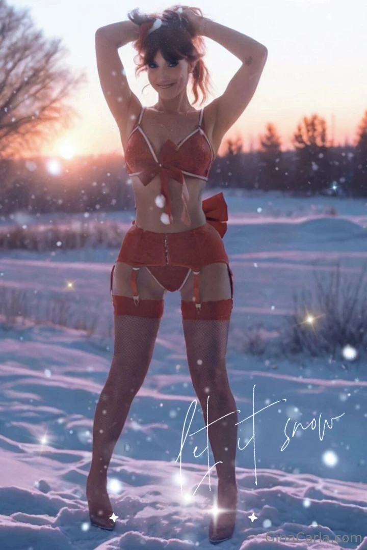 Let it snow more on my main page ginacarla 