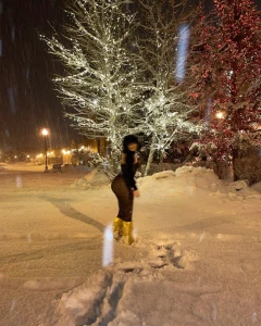 Felt cute in the snow ig saw it first who else is excited for 2025 i part 2