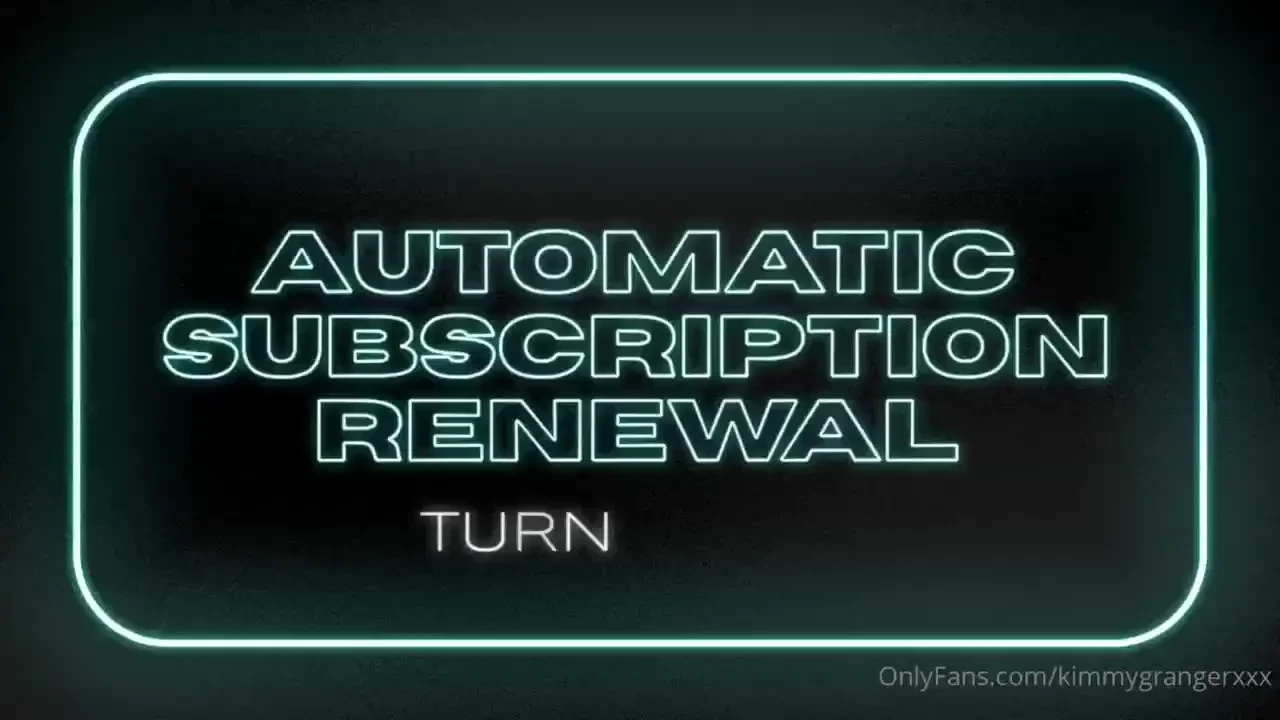 It s a good day to turn on that auto renew 