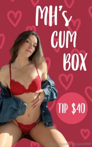 Mh s cum box fuck it don t stress about being single today bc i m