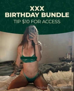Birthday bundle cumming on friday and naughtier than ever duhhh tip 10
