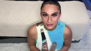 Wet suck amp fuck with dildo throat fucking my slutty mouth with my