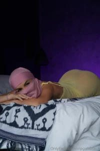 Feminine girl in a mysterious hijab do you want me to tell you my part 1