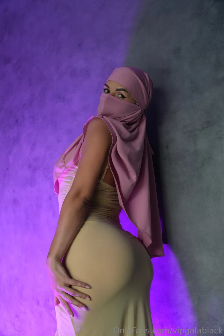 Feminine girl in a mysterious hijab do you want me to tell you my 