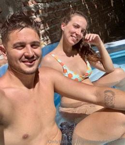 Our eyes were struggling with the sun but wanted to wish you a special part 1