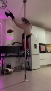 Flying like an angel