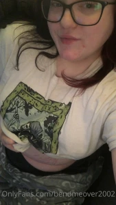 Watching orange is the new black and a hot lesbian scene came on fuck part 1