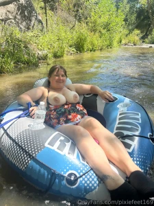 Enjoying the beautiful day on my camping trip part 1