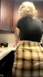 Having too much fun cleaning up today