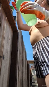 Help me water our garden what should we grow