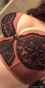 I wish you would hold them with your hands instead of this bra