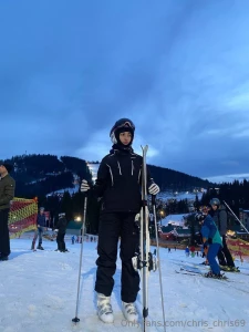 Sport is one of the main things in your life last month i was in a ski part 1