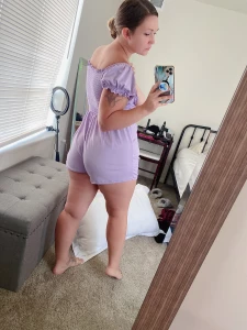 I love the easy access when wearing rompers part 2