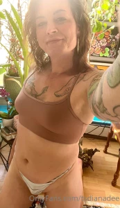 Tongue out thong on she-cock hard and ready where you gonna nut white part 2