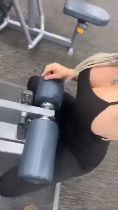 Getting that sweat in 