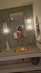 When the mirror catches me looking this good had to snap it