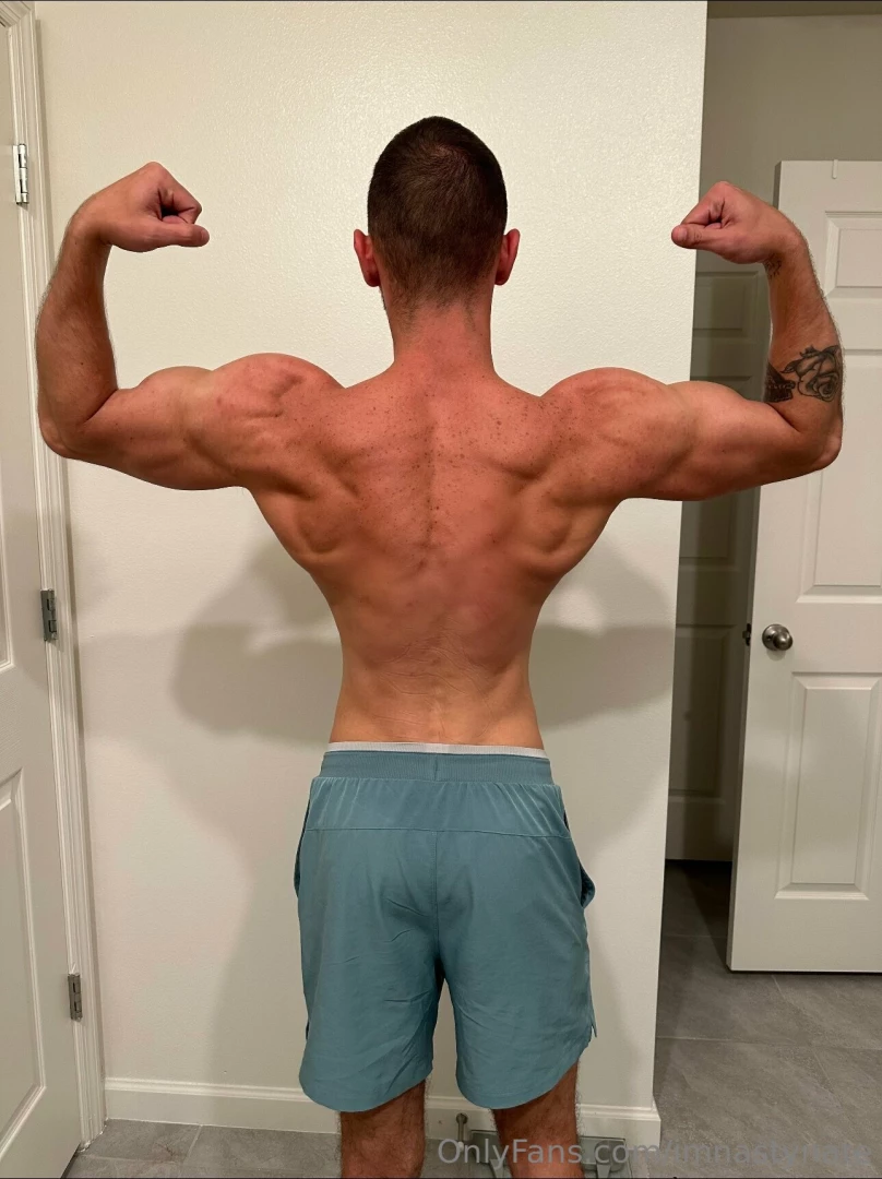 Great workout today definitely growing 