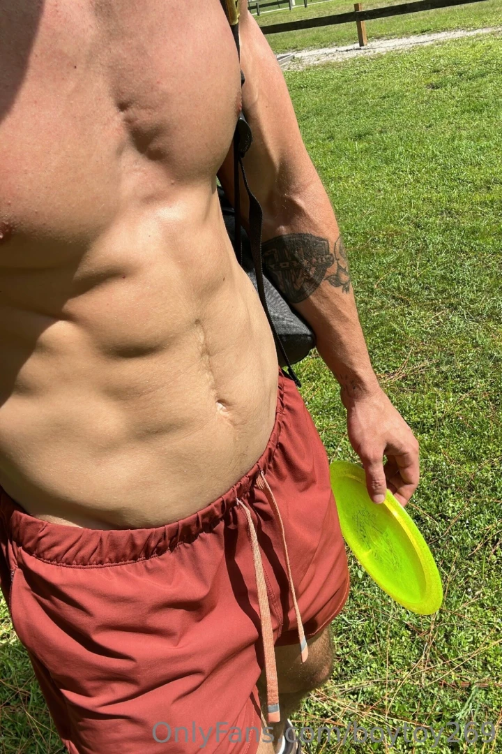 Too hot had to take the shirt off 