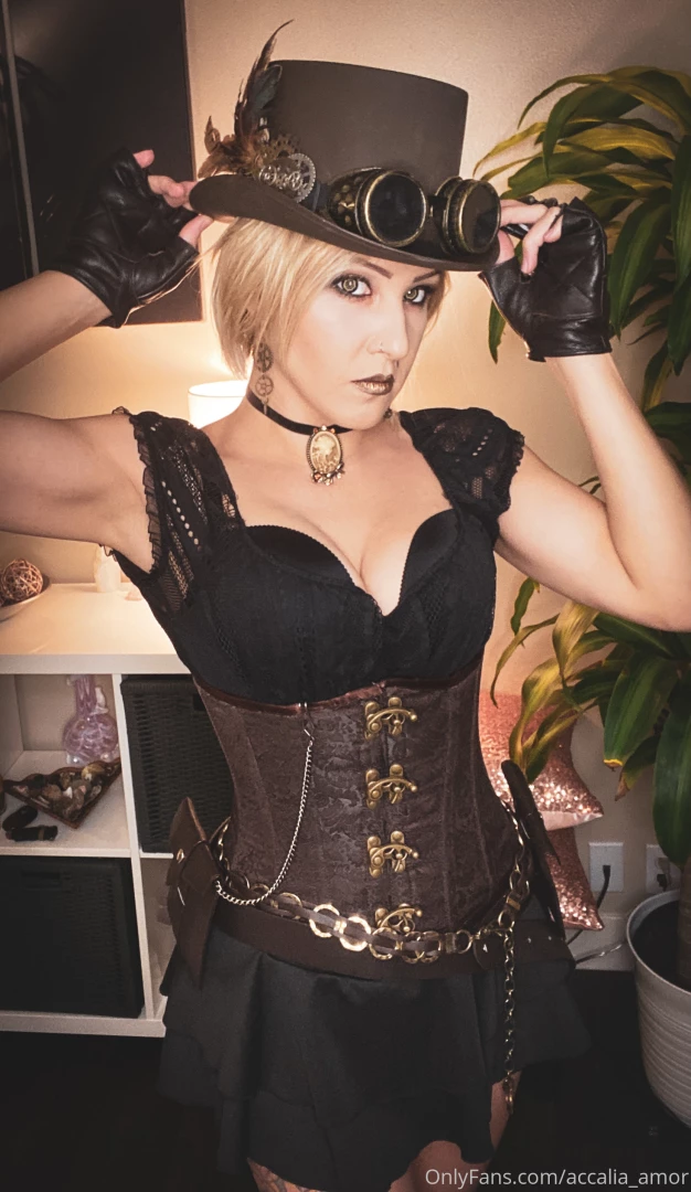 This is my steampunk costume i started putting together years ago and part 6 