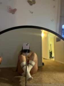 Long socks and topless