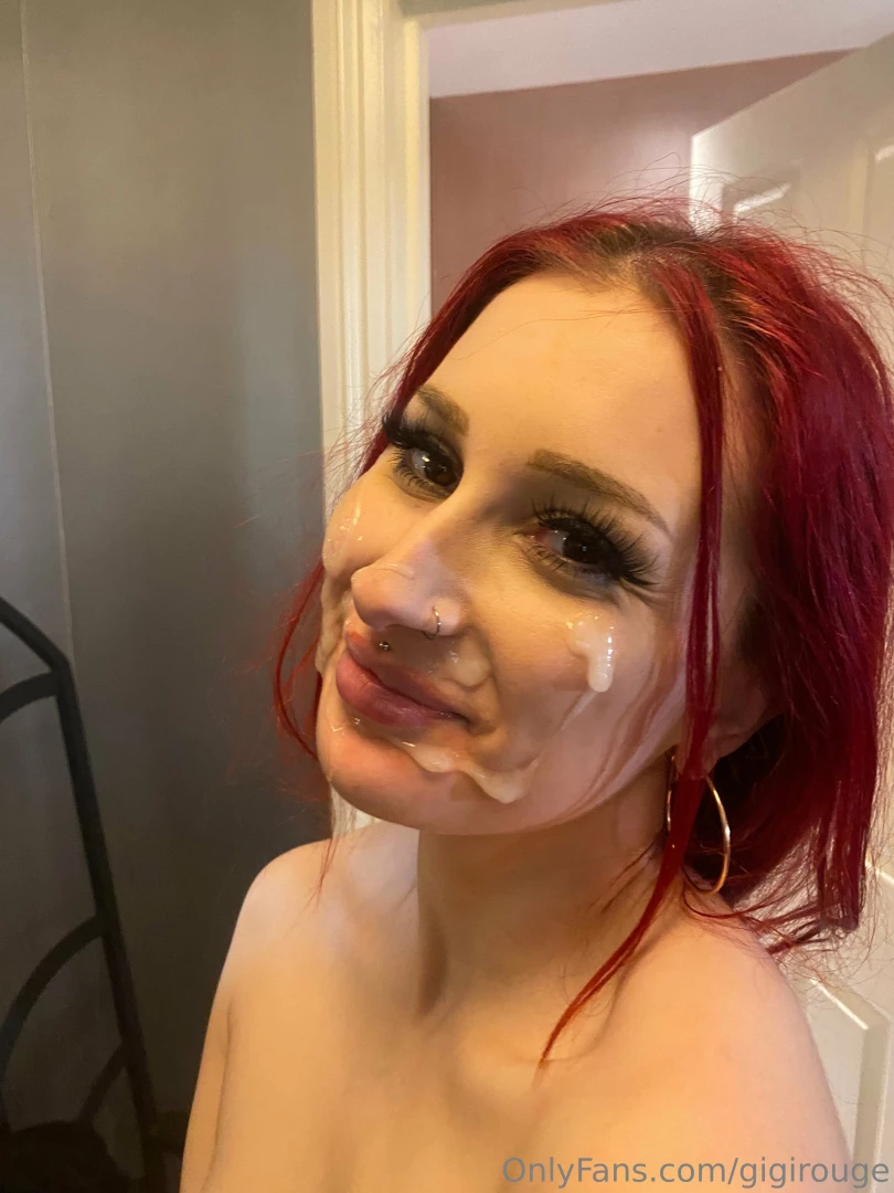 gigirouge - Naughty thick facial from thursday 