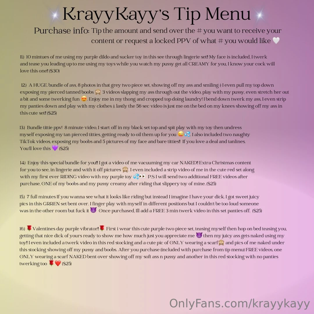 2 3 4 8 12 13 14 16 18 i ll be removing these numbers from my menu the part 2 