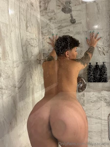 Bend me over just like this in the shower part 2