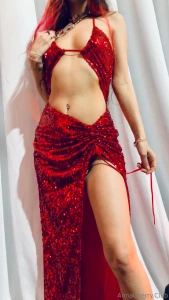 Next year i m going in fully see-through to dresses to all my red part 1