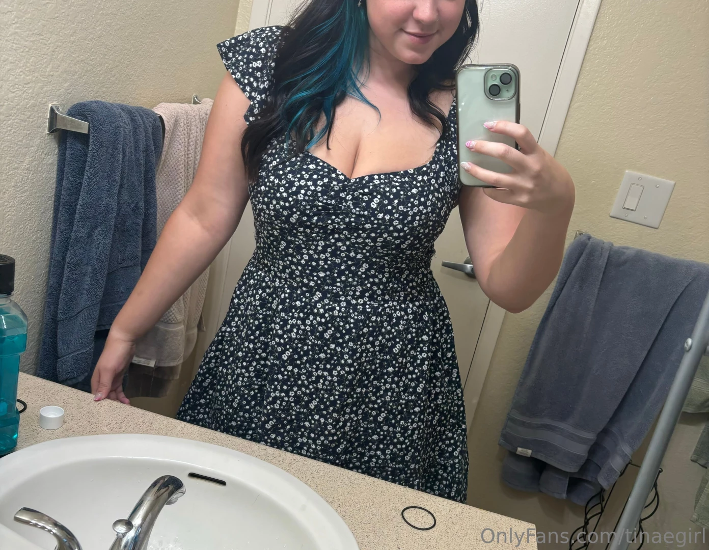 Wearing my new dress out what do you think 