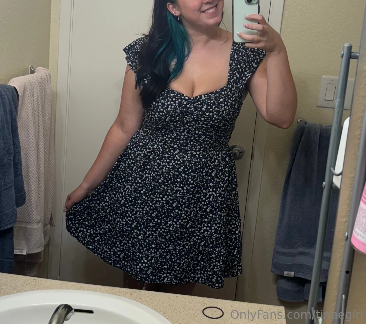 Wearing my new dress out what do you think part 4 