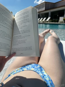 Looking for a cute boy who wants to come to the pool read my book with