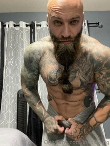 Trying to show off my tattoos in a towel part 2