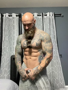 Trying to show off my tattoos in a towel part 1