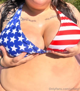 Happy 4th from your favorite fat girl part 1
