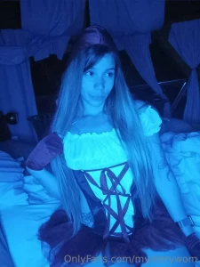 A sweet little red riding hood waiting to be fuck3d hard