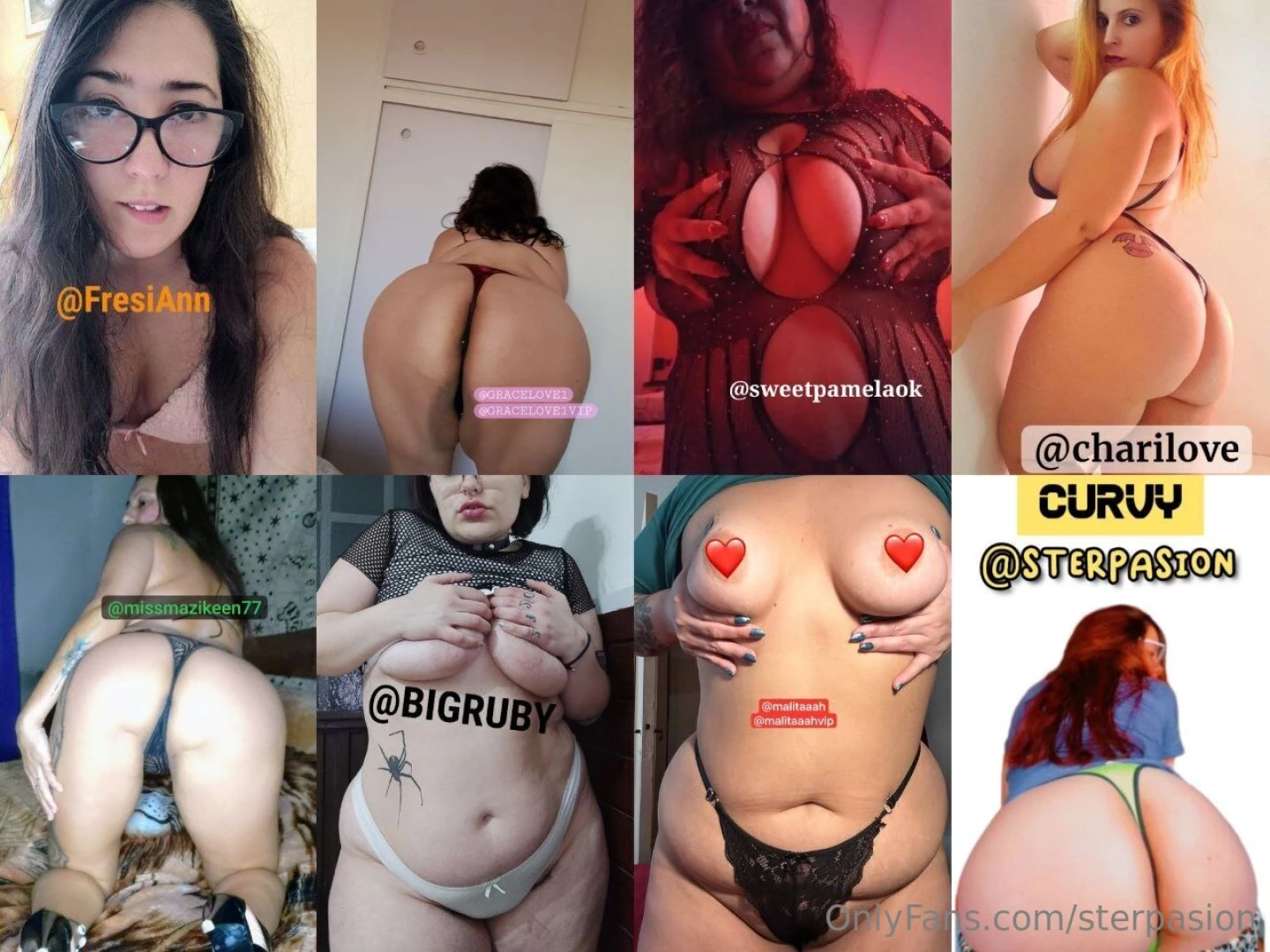 The best asses are here fresiann gracelove1 sweetpamelaok charilove 