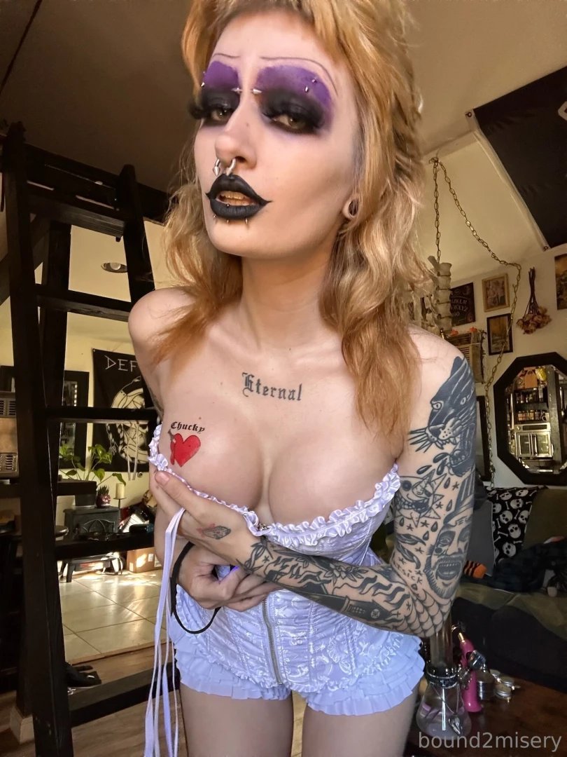 Would u bust on my face or my titties 