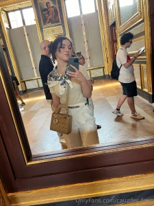 Do i blend in with the art or am i outshining it you decide