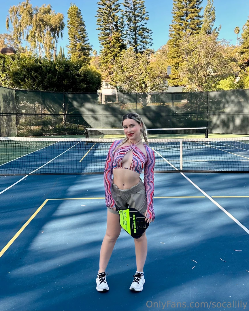 Played pickleball to kick off the new year i m so much better at this 