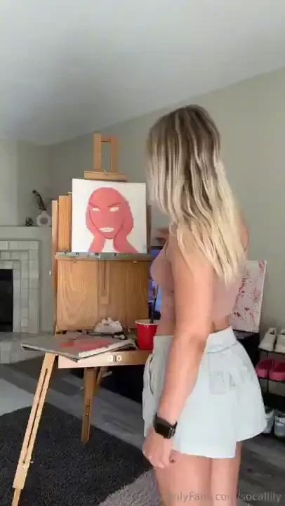 Watch me live paint in 15 min starting my next blue colored piece same 