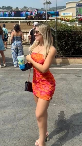 Had so much fun at the del mar horse races in socal are you a horse part 1