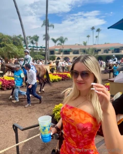 Had so much fun at the del mar horse races in socal are you a horse