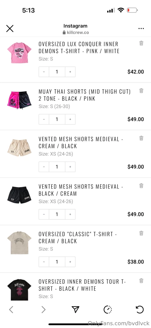 Whoever wants to help out and get me these things are gonna get a part 1 