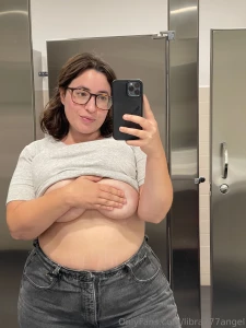 Love a sneaky nude in the public bathroom part 1