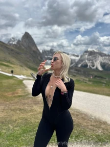 At the height of the mountains where the air is filled with