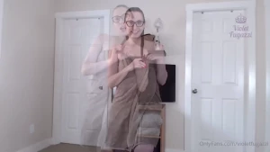 Panty show amp surprise cream filling violet s just gotten out of the