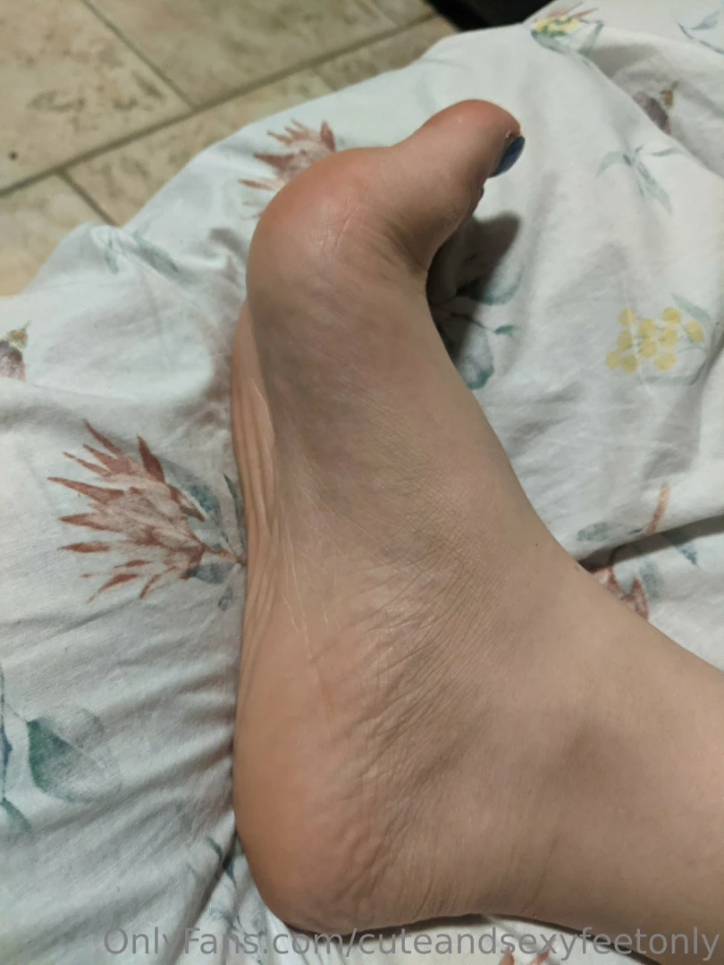 Showing off my sexy foot what else would you like to see me do with my 